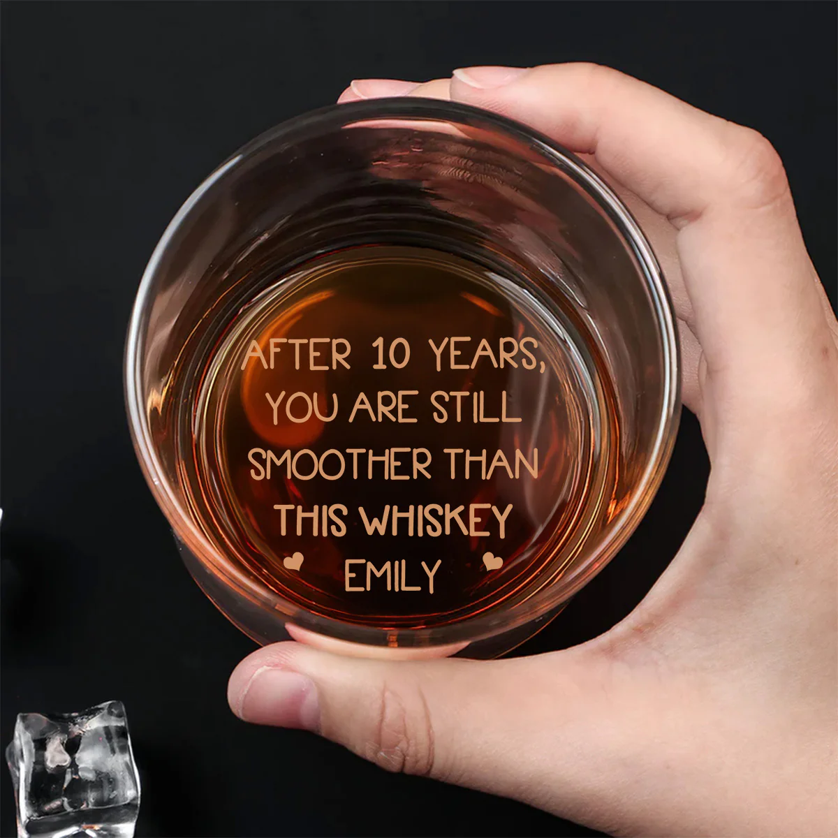 Smoother Than Whiskey - Personalized Custom Engraved Whiskey Glass - Image 4