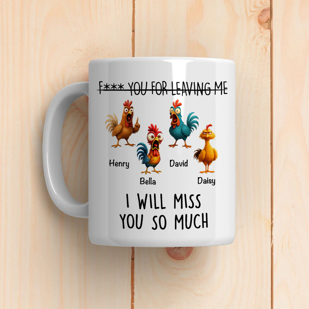 So Hard To Say Goodbye - Personalized Custom Coffee Mug - Image 5