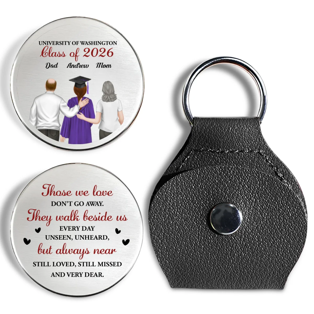 So Proud Of You Graduation Gift - Personalized Custom Pocket Hug - Image 7