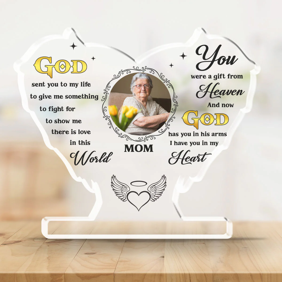 Someone To Fight For - Personalized Custom Acrylic Plaque - Image 2