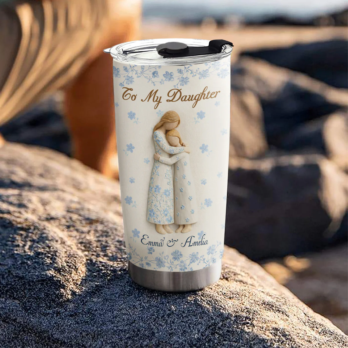 Special You Are To Me Girl - Personalized Custom Tumbler - Image 3