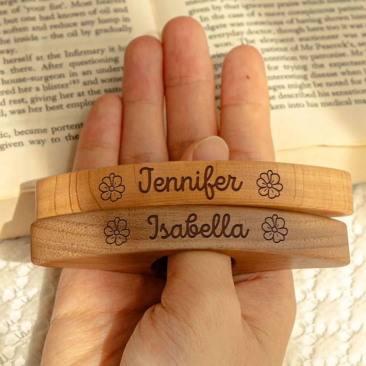 Spread Those Pages - Personalized Custom Book Page Holder - Image 3
