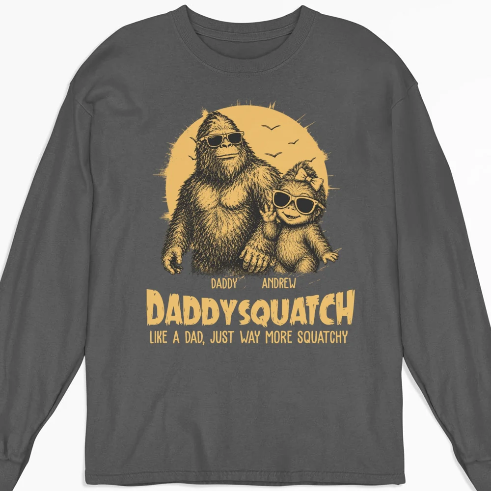 Squatchy Papa - Personalized Custom Shirt - Image 11