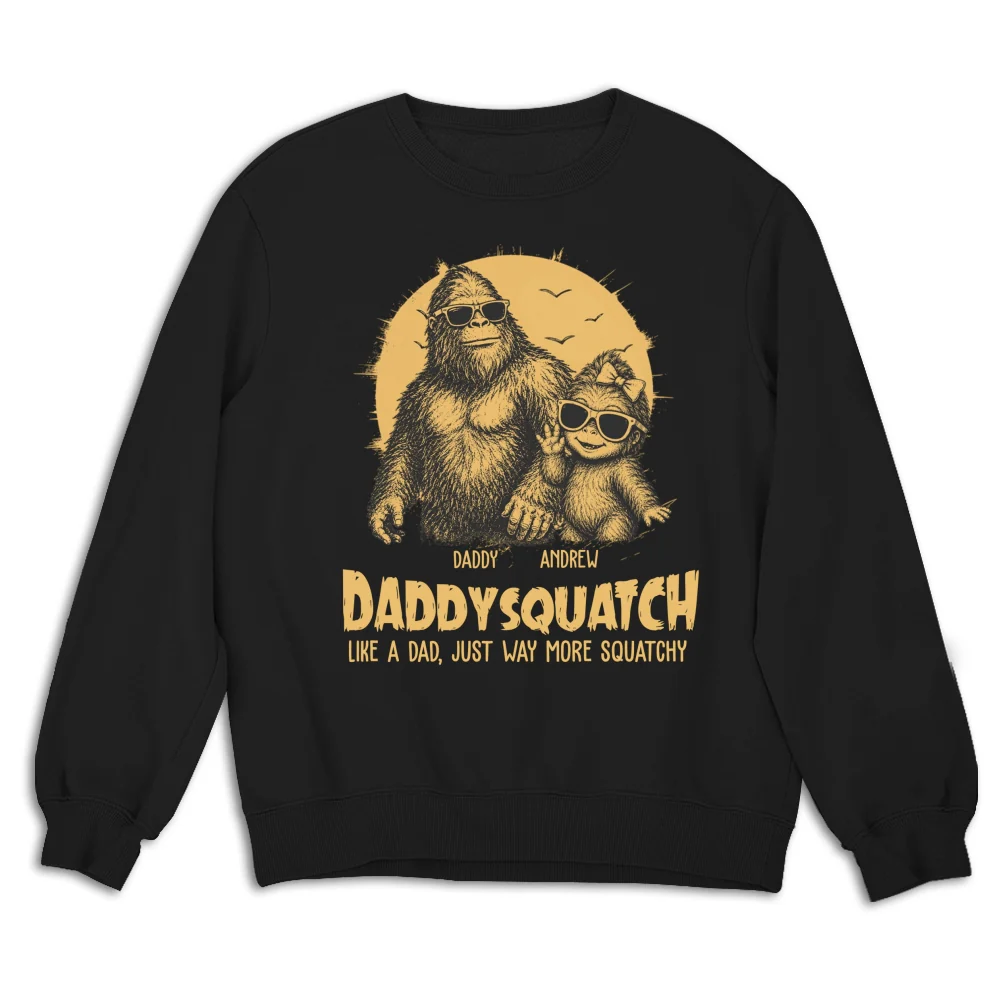Squatchy Papa - Personalized Custom Shirt - Image 13