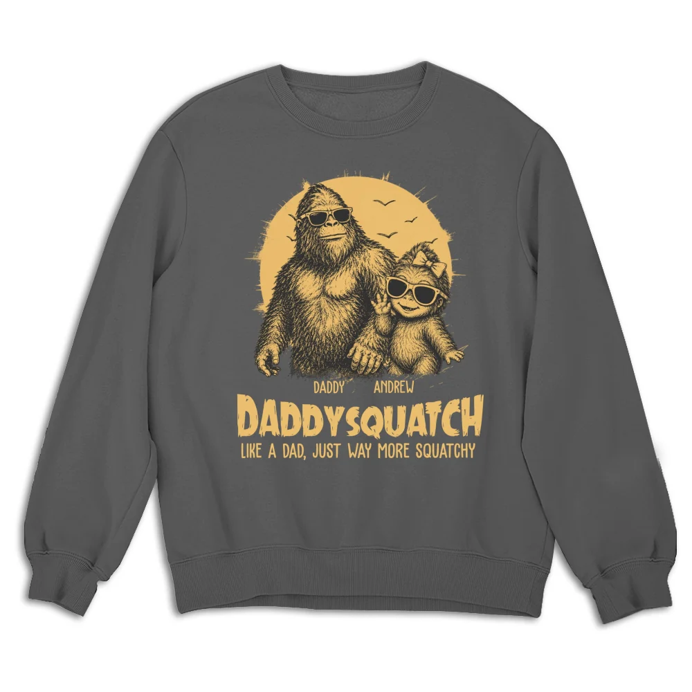 Squatchy Papa - Personalized Custom Shirt - Image 14