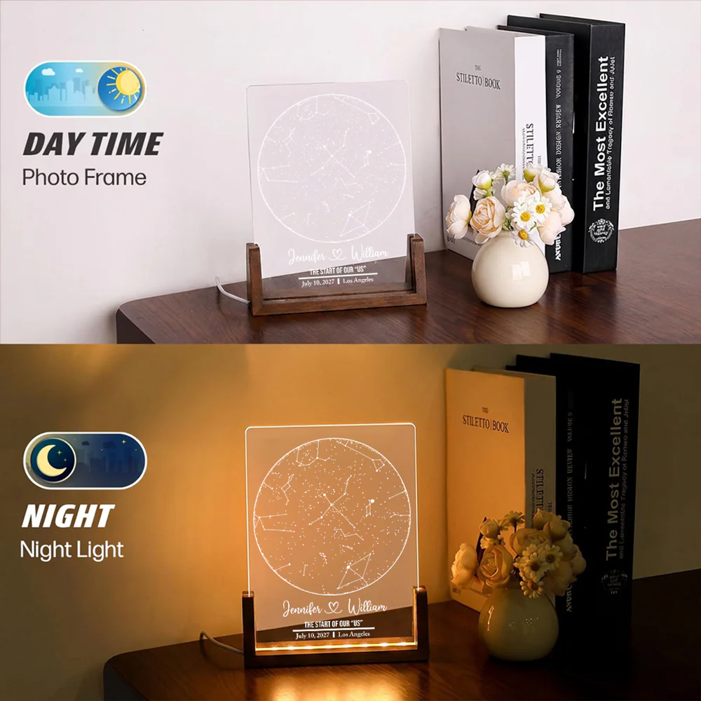 Start Of Us - Personalized Custom Night Light - Image 7