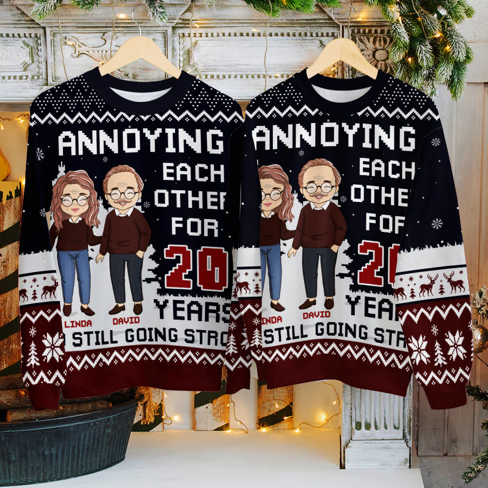 Still Going Strong - Personalized Custom All-Over-Print Sweatshirt - Image 7