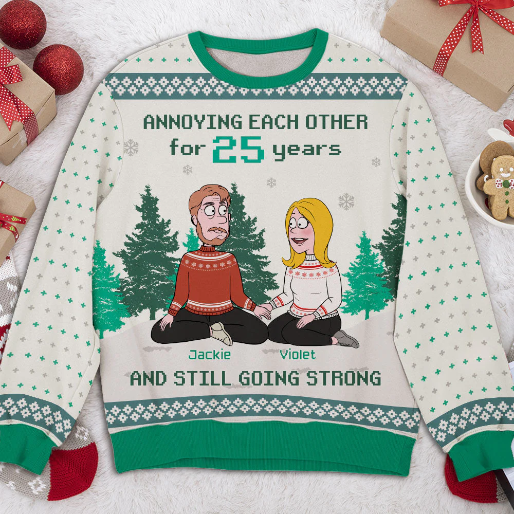 Still Going Strong - Personalized Custom All-Over-Print Sweatshirt - Image 2