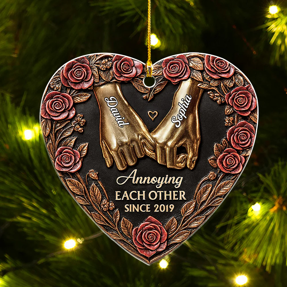 Still In Love - Personalized Custom Acrylic Ornament - Image 4