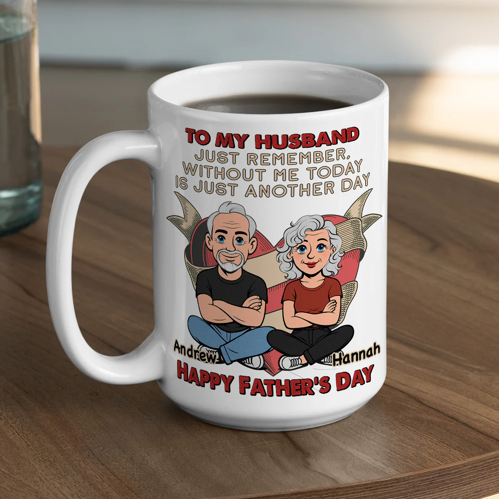 Still Stuck With Me - Personalized Custom Coffee Mug - Image 5