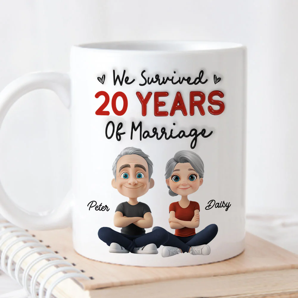 Still Survive - Personalized Custom 3D Inflated Effect Mug - Image 2
