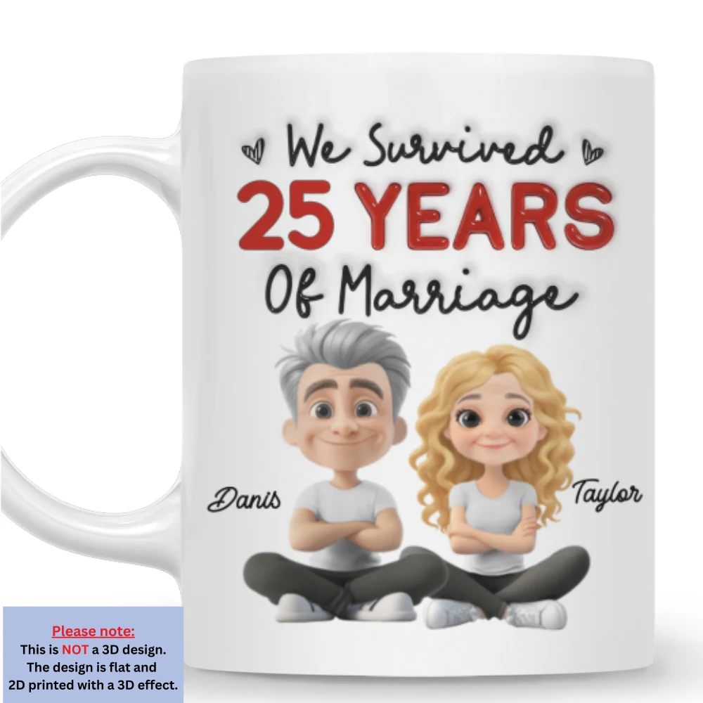 Still Survive - Personalized Custom 3D Inflated Effect Mug - Image 7