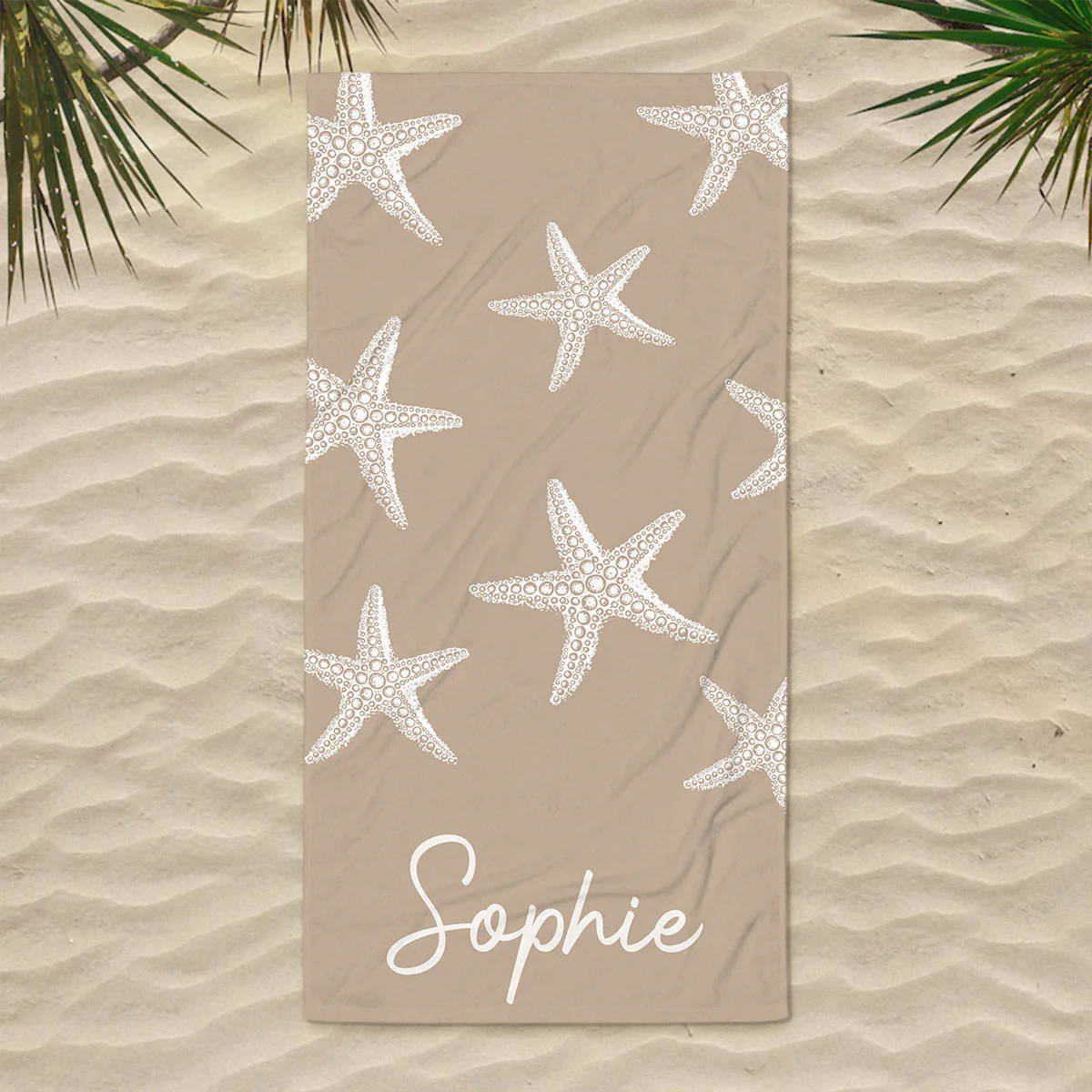 Summer Getaway - Personalized Custom Beach Towel - Image 2