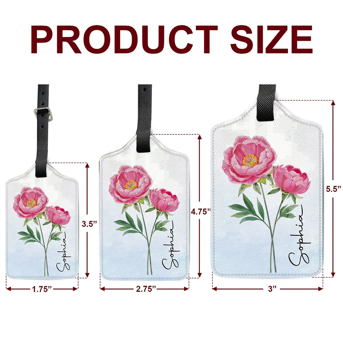 Summer Is Calling - Personalized Custom Luggage Tag - Image 4