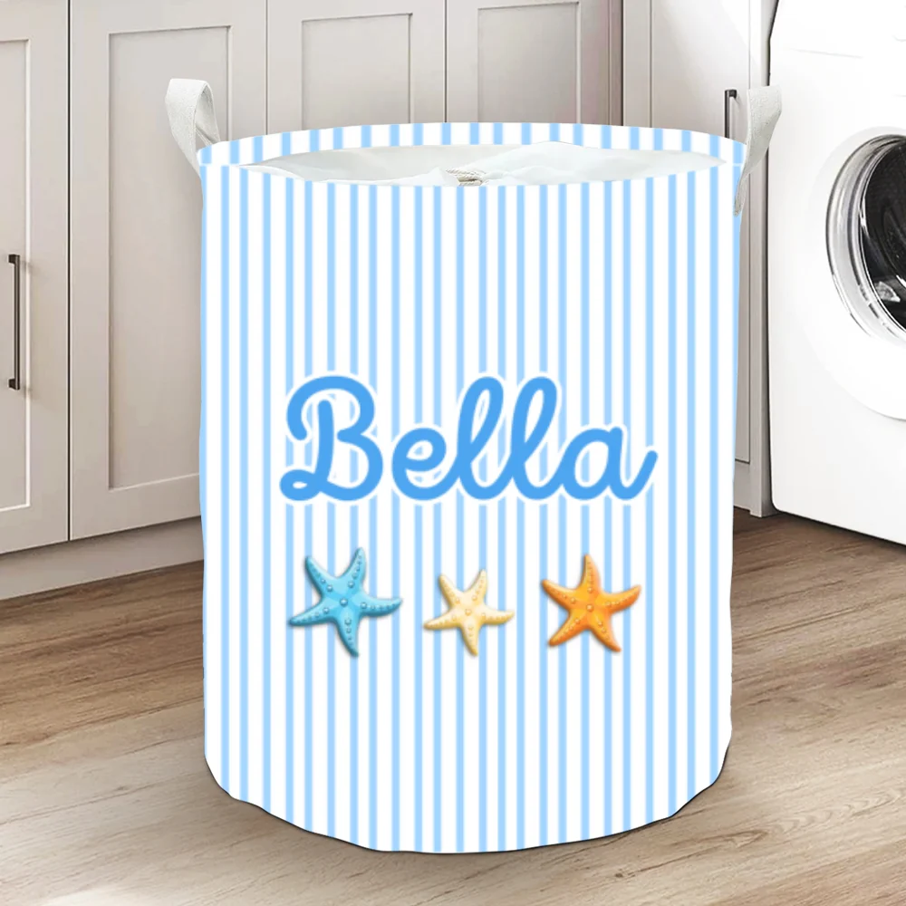 Summer Storage - Personalized Custom Laundry Basket - Image 7