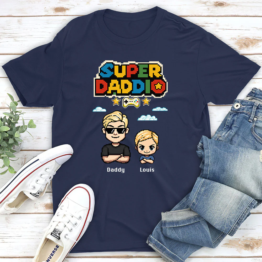 Super Dad - Personalized Custom Shirt - Image 2