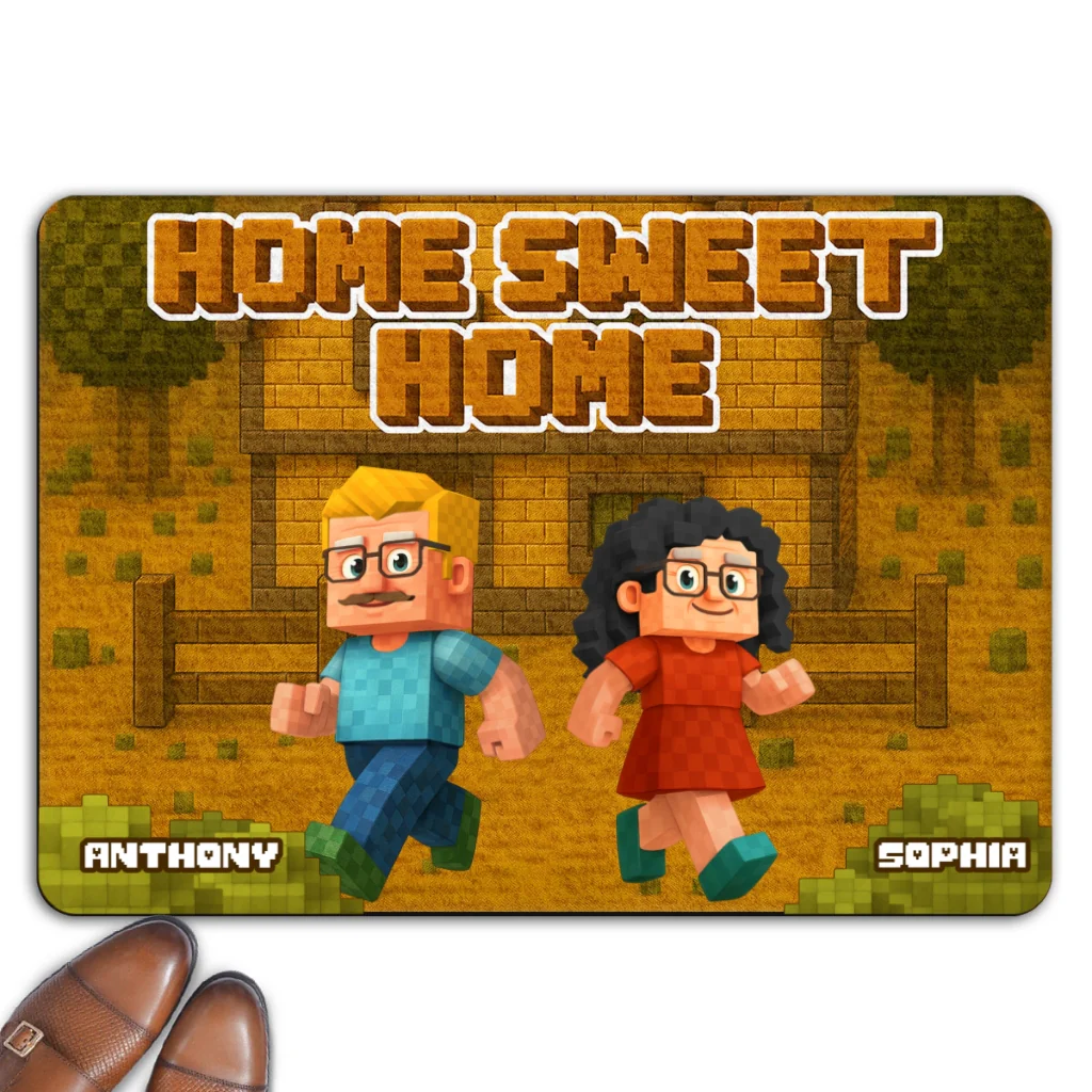 Sweet Home - Personalized Custom Doormat - Image 5