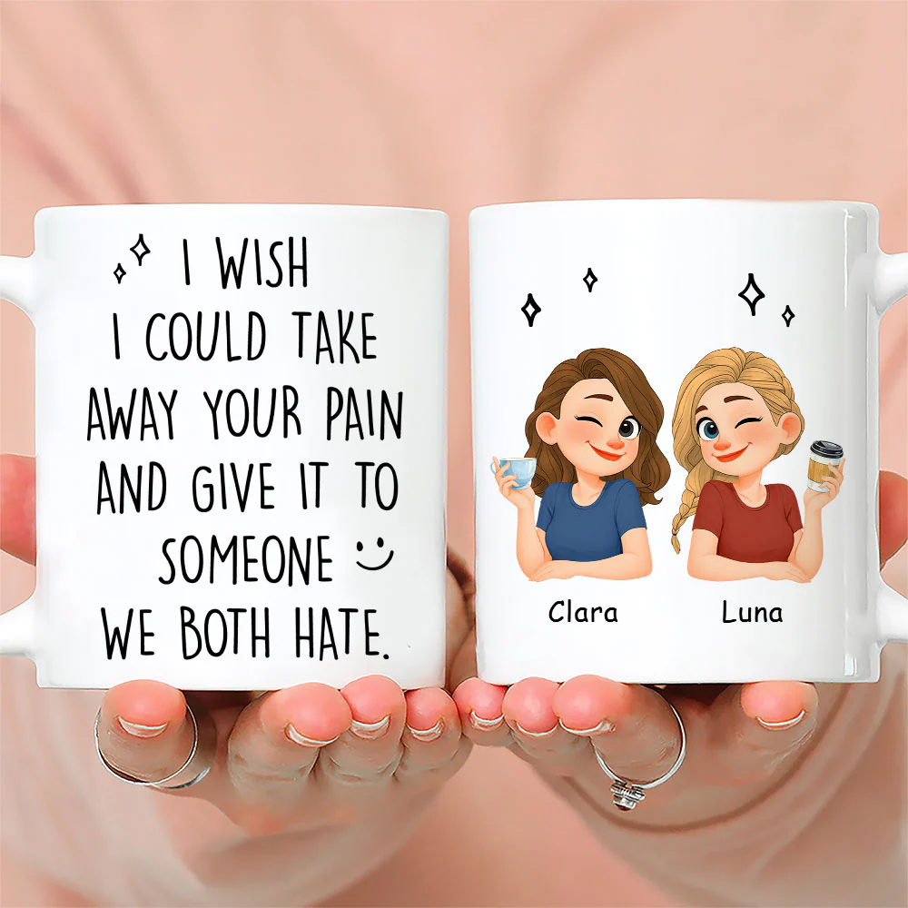 Take Away Your Pain - Personalized Custom Coffee Mug - Image 3