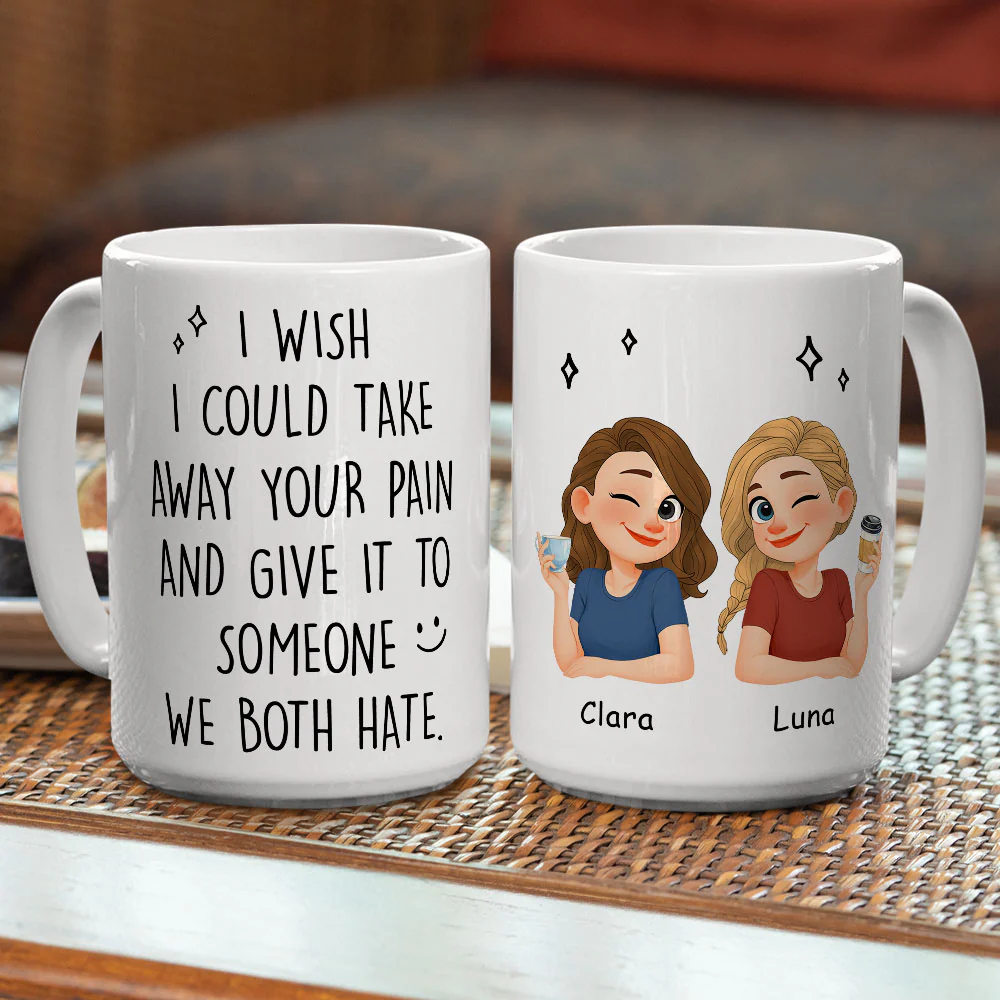 Take Away Your Pain - Personalized Custom Coffee Mug - Image 5