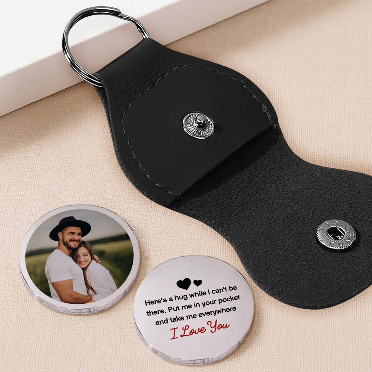 Take Me Everywhere - Personalized Custom Pocket Hug - Image 4