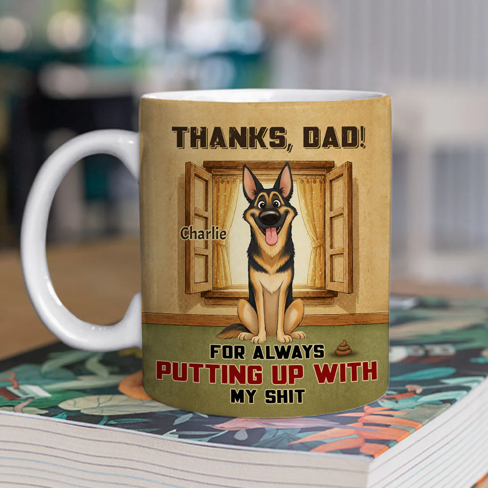 Thank You Again And Again For It - Personalized Custom Coffee Mug - Image 2
