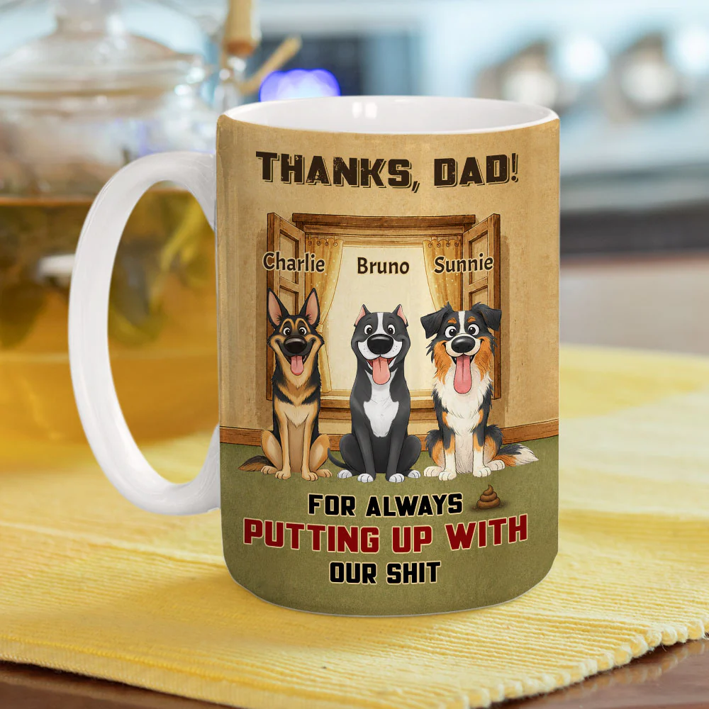 Thank You Again And Again For It - Personalized Custom Coffee Mug - Image 4