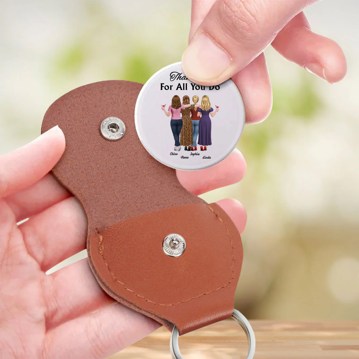 Thank You For All You Do - Personalized Custom Pocket Hug - Image 3