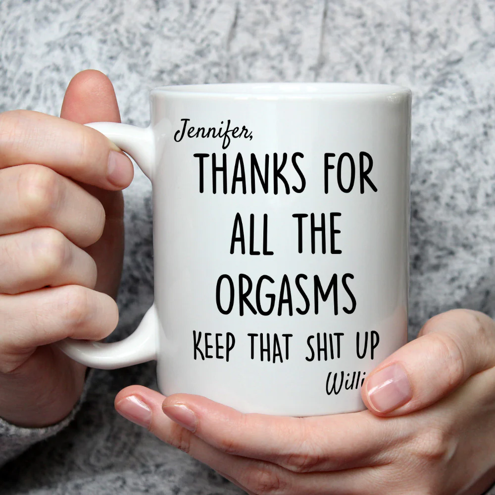 Thanks For Every Wild Night - Personalized Custom Coffee Mug - Image 3