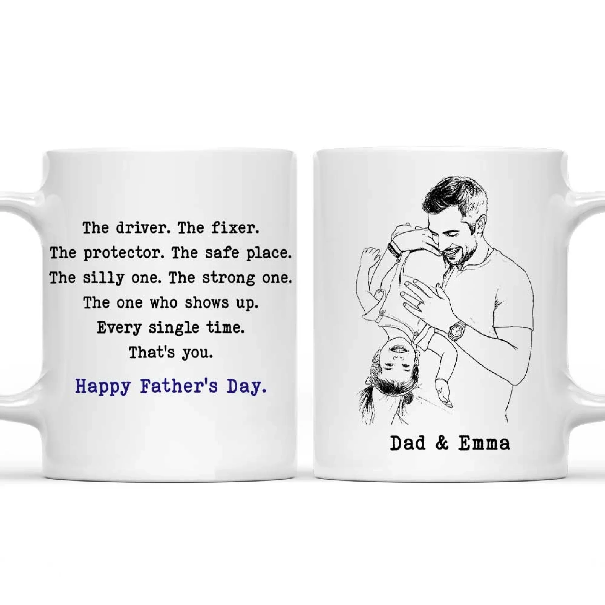 That Is You Dad - Personalized Custom Coffee Mug