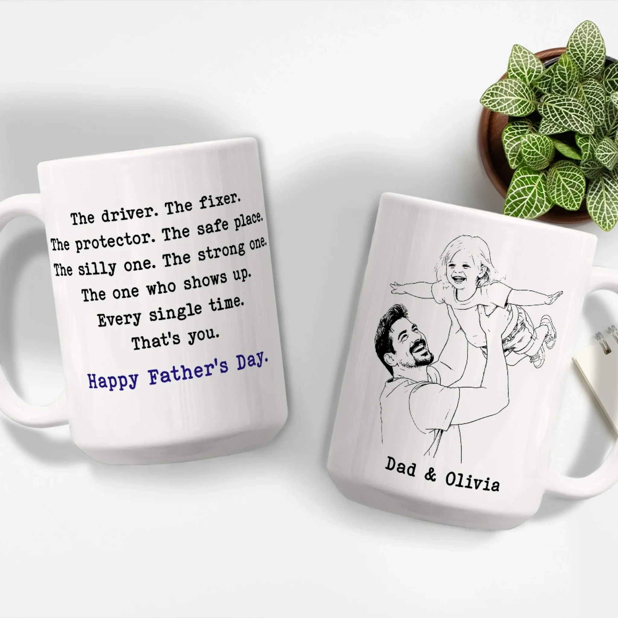 That Is You Dad - Personalized Custom Coffee Mug - Image 3