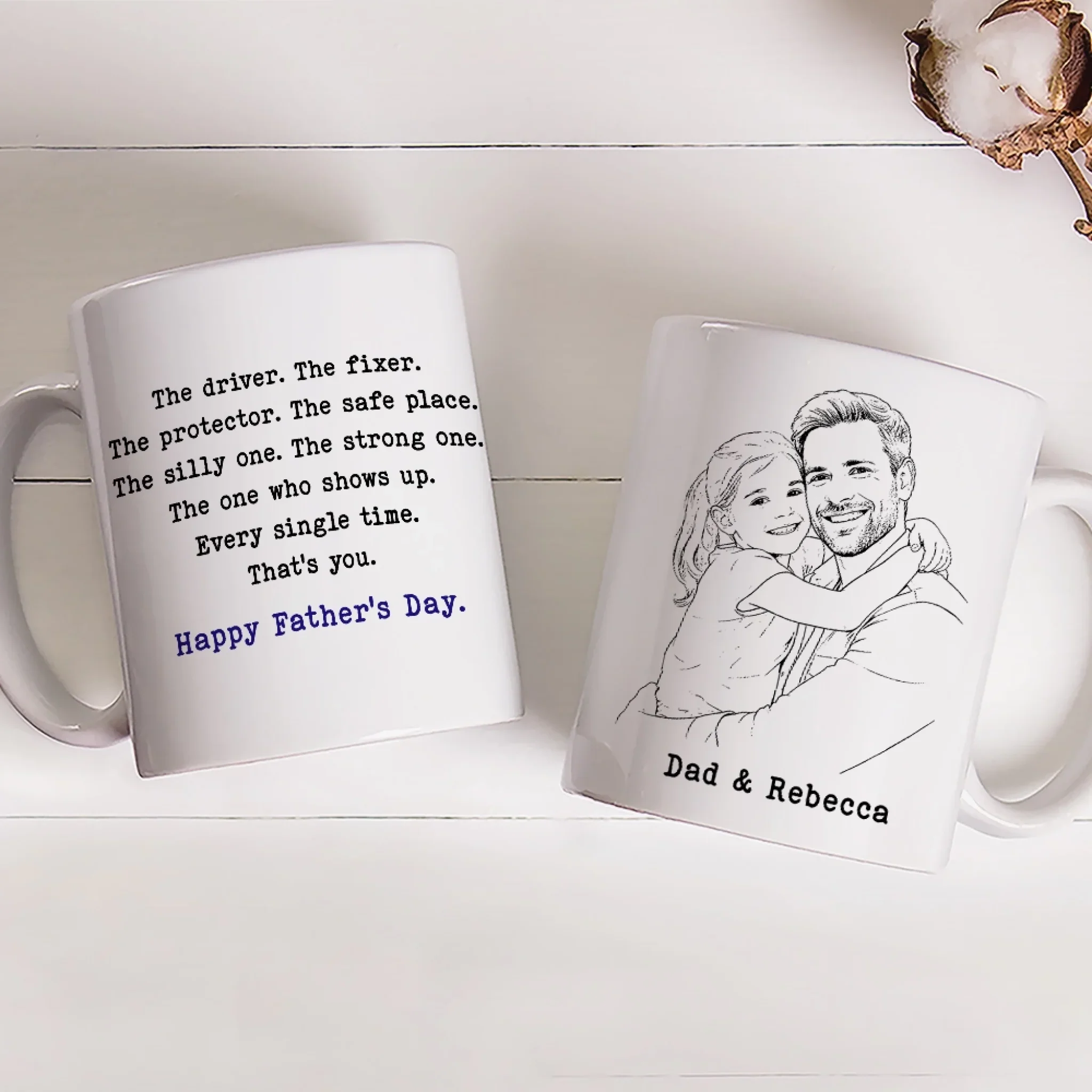 That Is You Dad - Personalized Custom Coffee Mug - Image 5