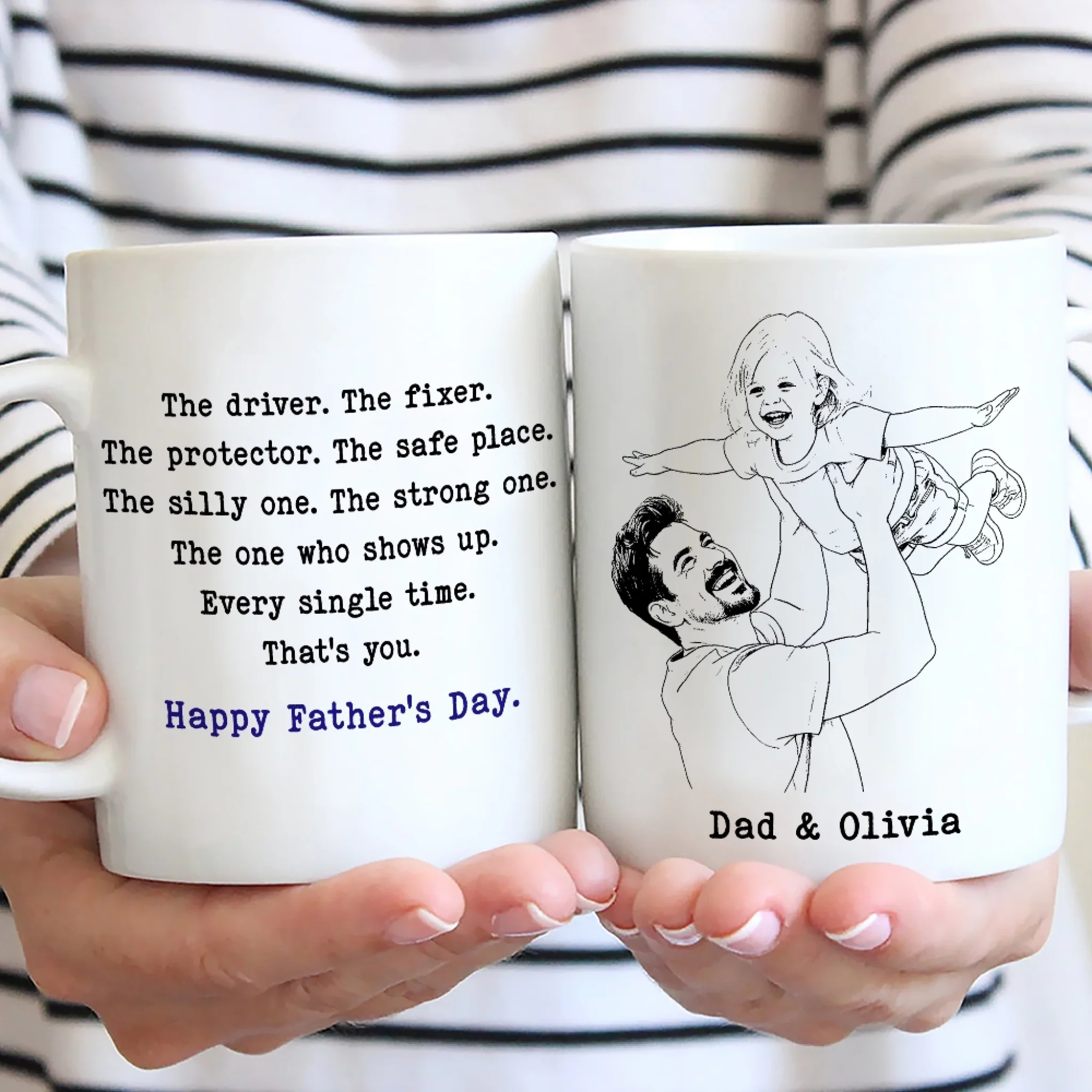 That Is You Dad - Personalized Custom Coffee Mug - Image 6