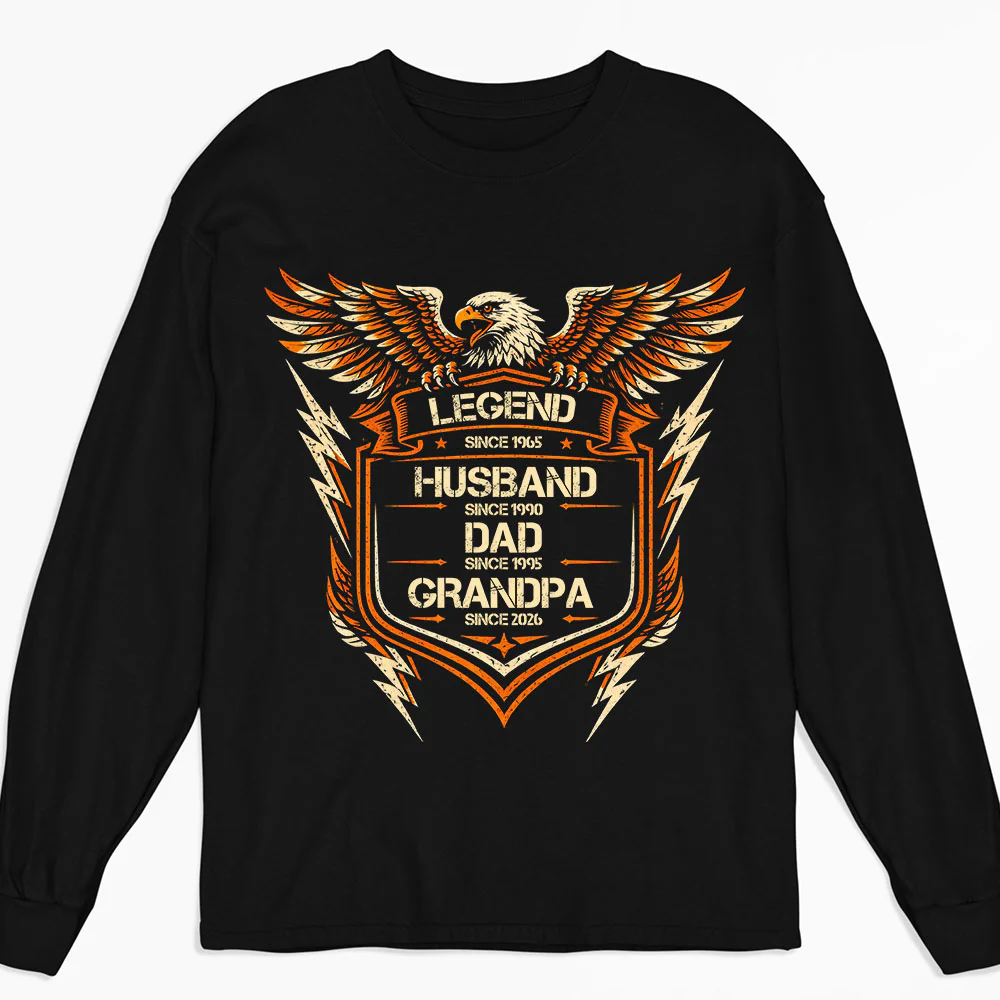 The Best Legend - Personalized Custom Shirt - Image 2
