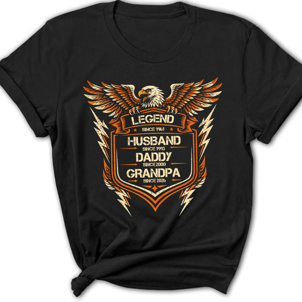 The Best Legend - Personalized Custom Shirt - Image 3