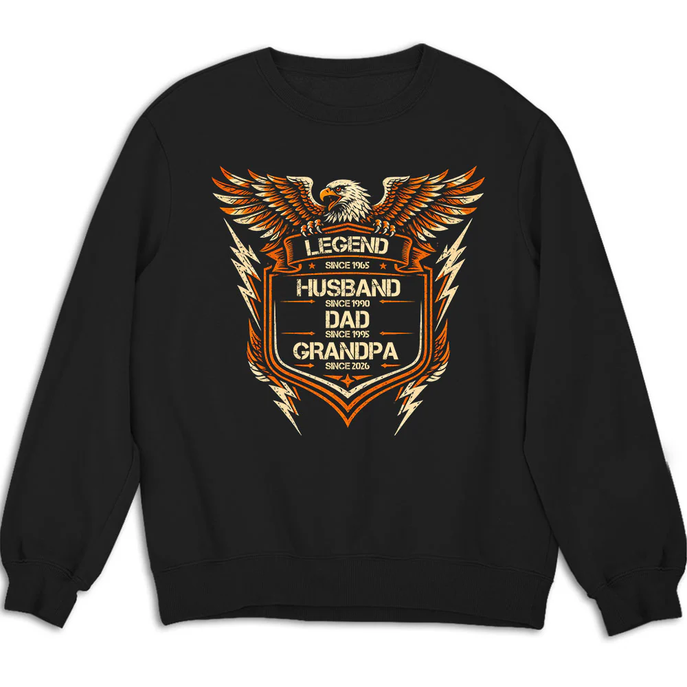 The Best Legend - Personalized Custom Shirt - Image 4