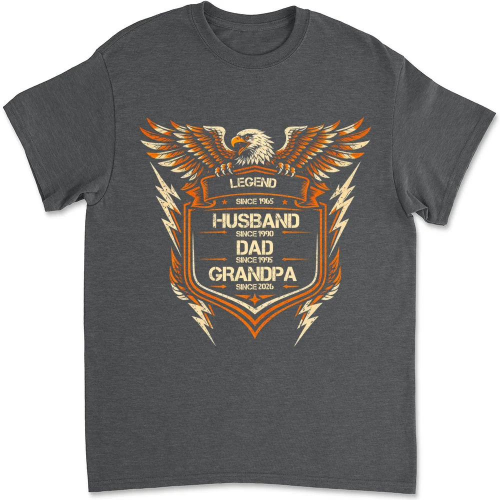 The Best Legend - Personalized Custom Shirt - Image 8