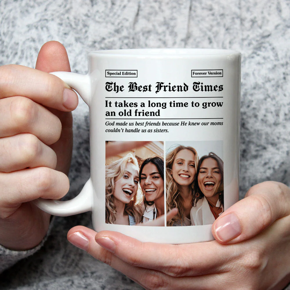 The BFF Times - Personalized Custom Coffee Mug - Image 2