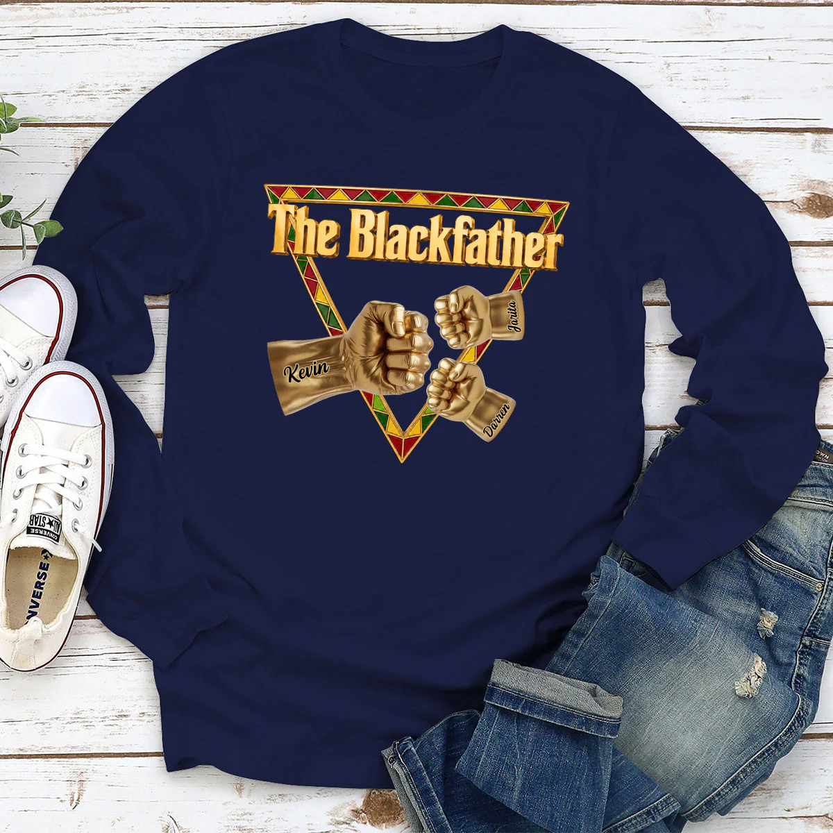 The Blackfather 2 - Personalized Custom Shirt - Image 6
