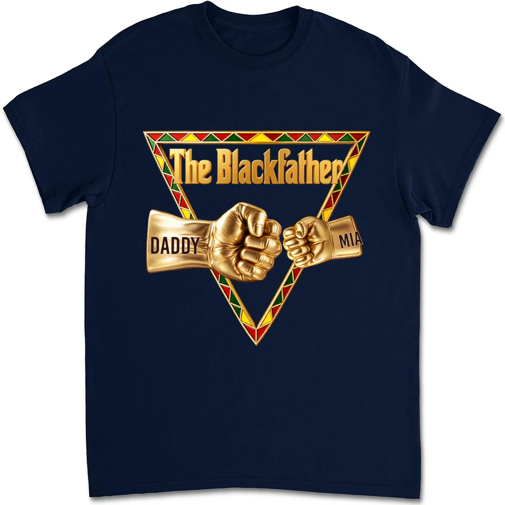 The Blackfather Gold - Personalized Custom Shirt - Image 10