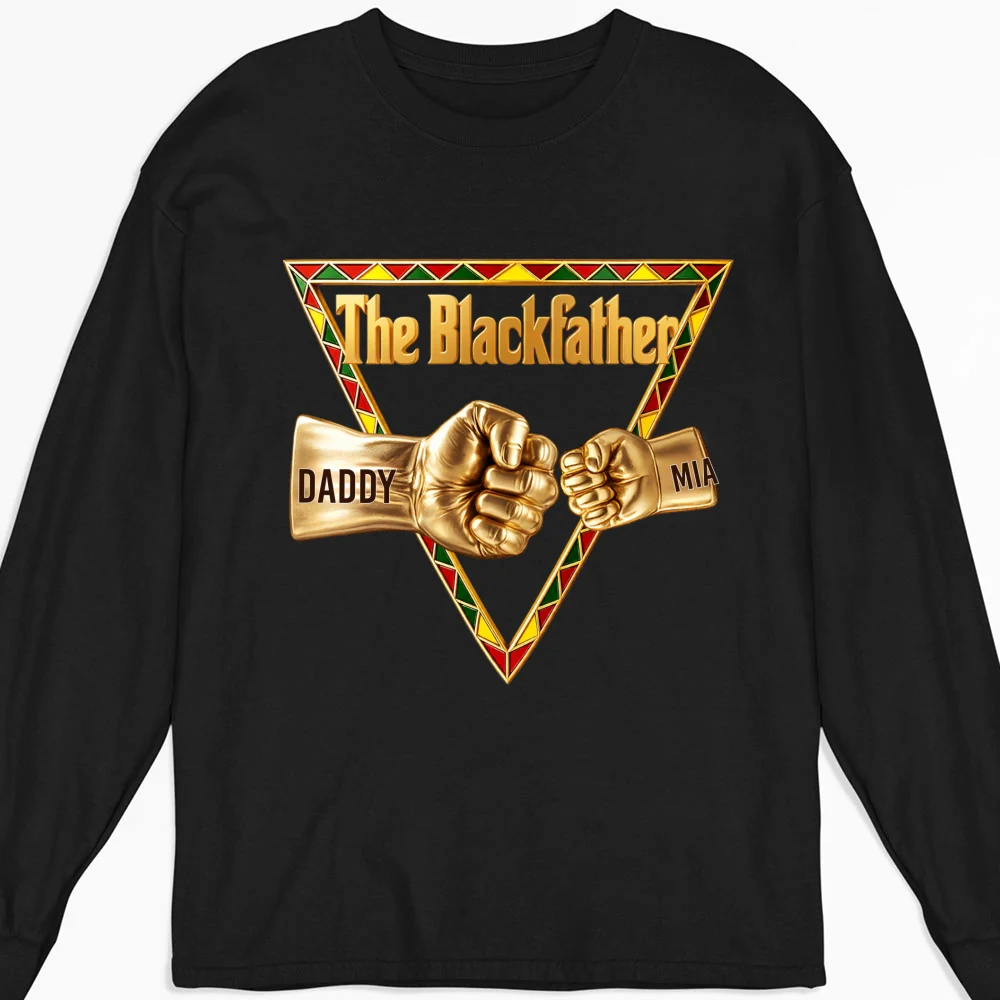 The Blackfather Gold - Personalized Custom Shirt - Image 11
