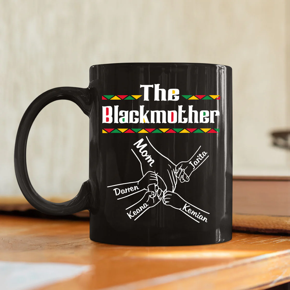 The Blackmother - Personalized Custom Coffee Mug - Image 2