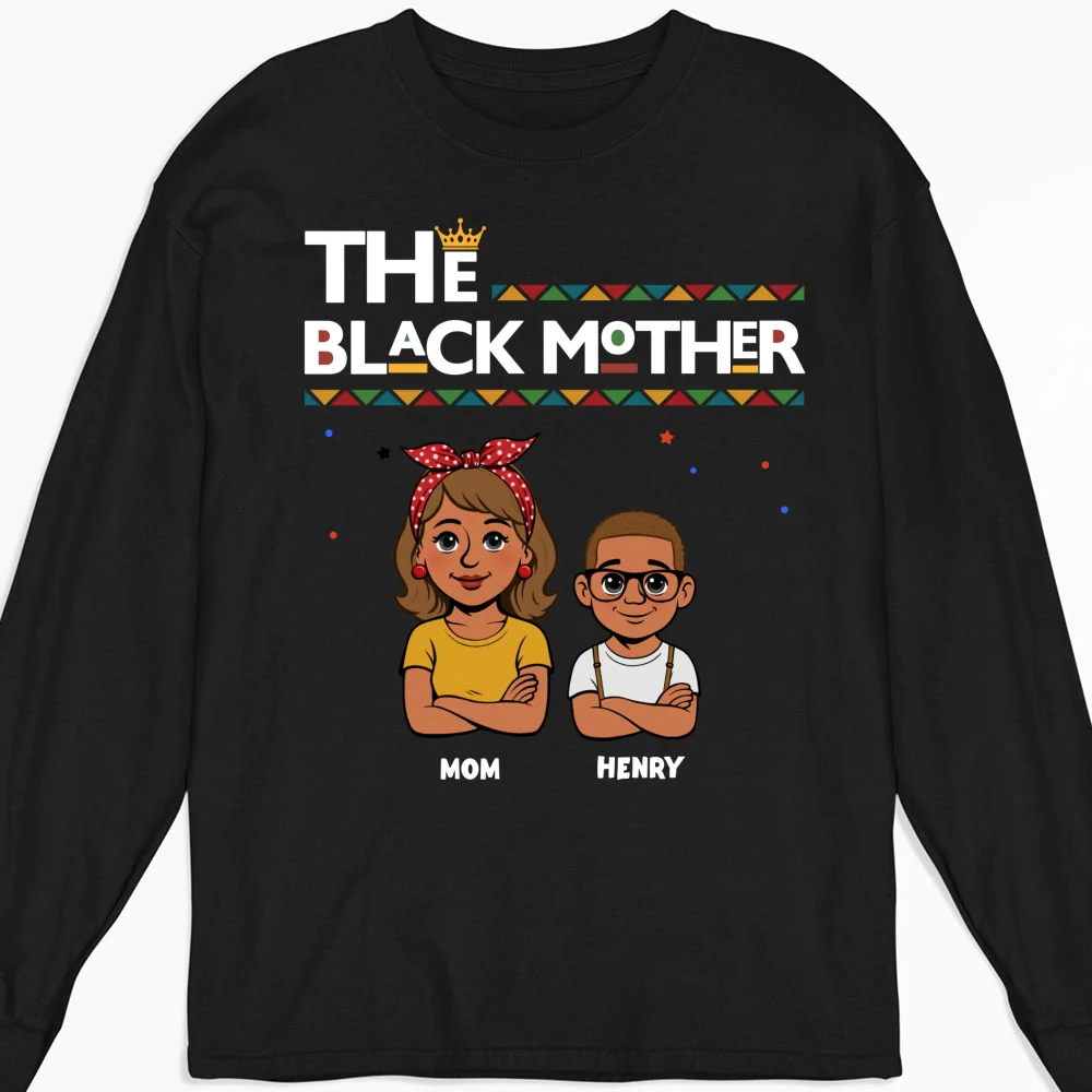 The Blackmother - Personalized Custom Shirt - Image 10