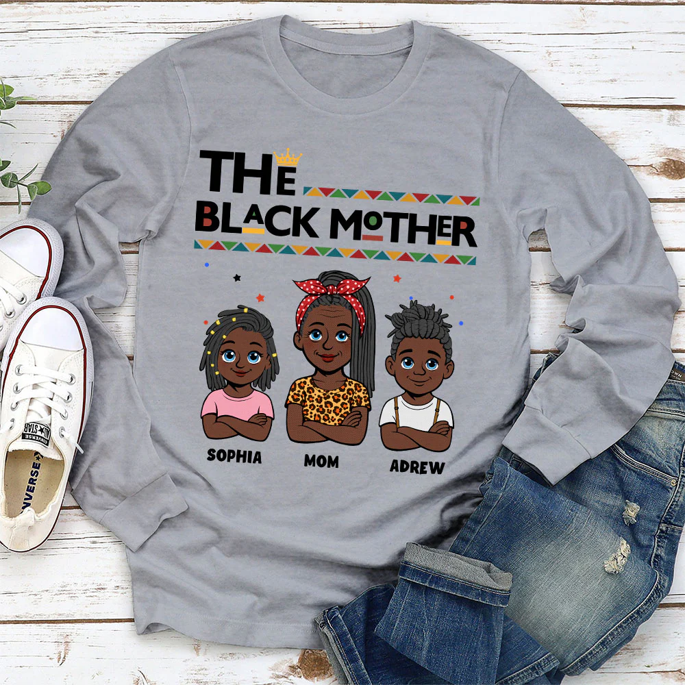 The Blackmother - Personalized Custom Shirt - Image 4