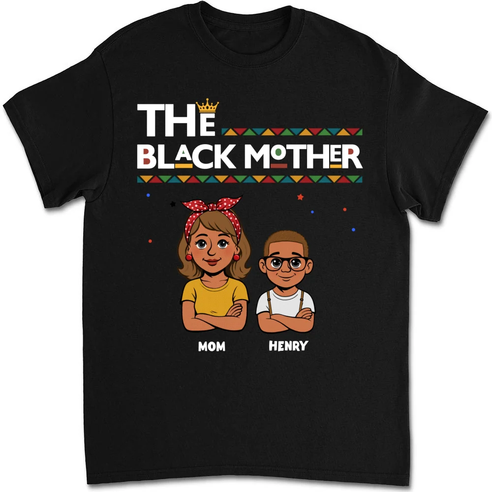 The Blackmother - Personalized Custom Shirt - Image 6