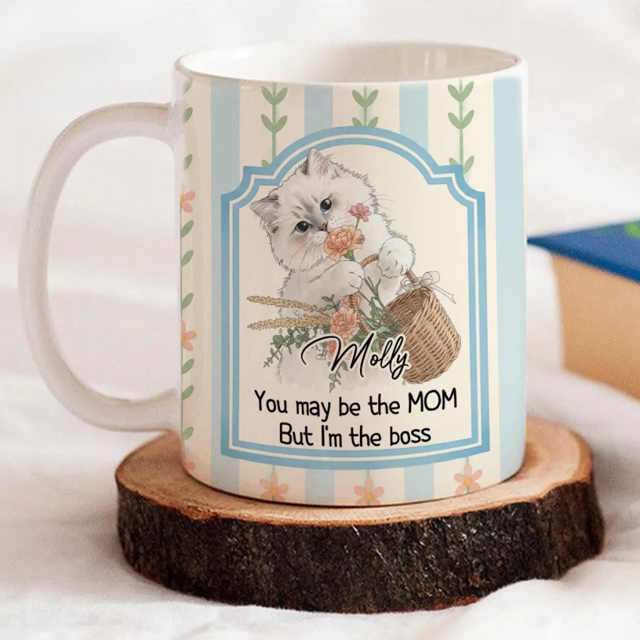 The Boss Is Me - Personalized Custom Coffee Mug