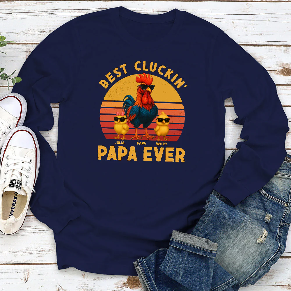The Clucking Best - Personalized Custom Shirt - Image 4