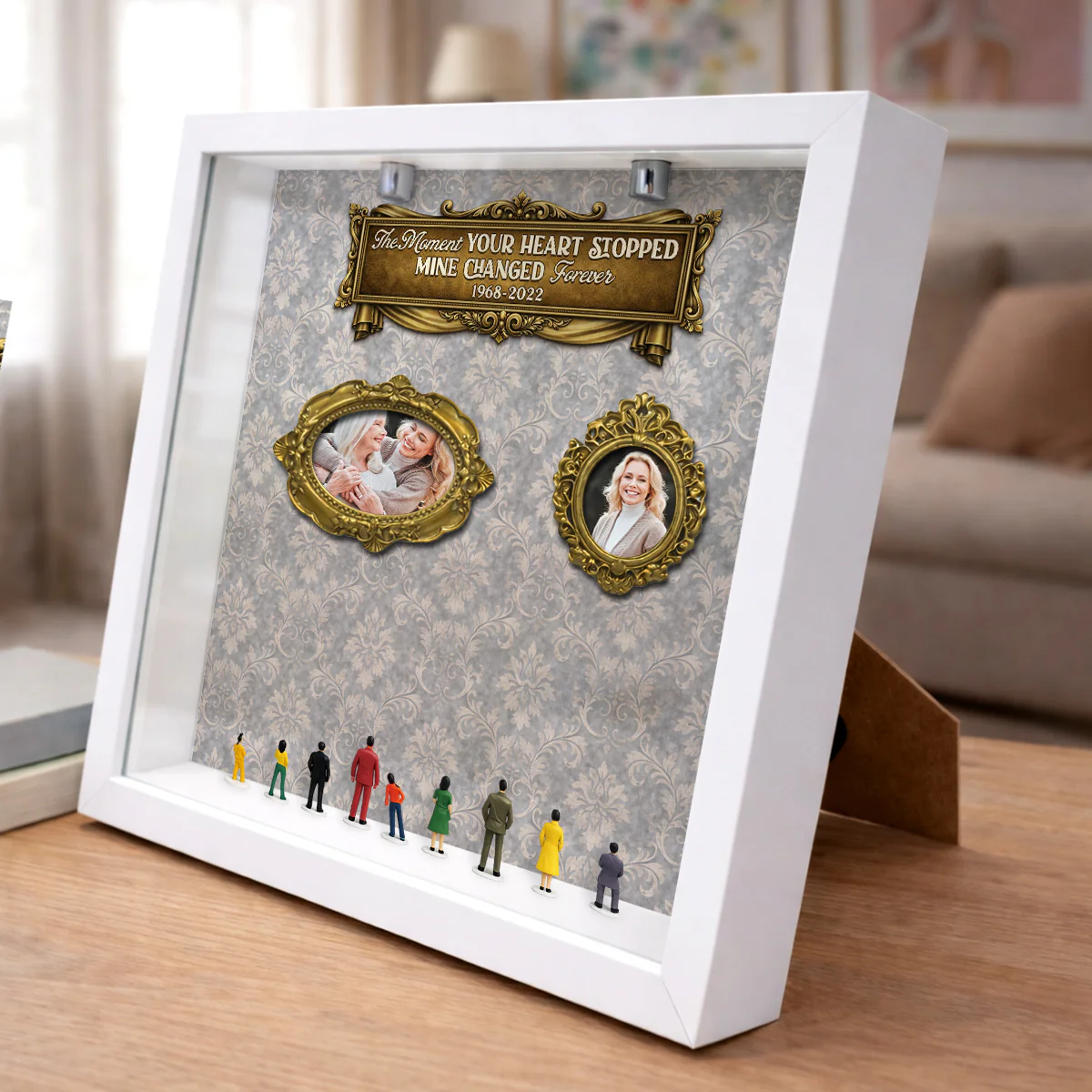 The Day My Heart Changed - Personalized Custom Museum Frame - Image 3