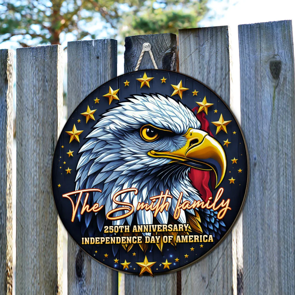 The Day We Remember - Personalized Custom 3D Effect Wood Sign - Image 5