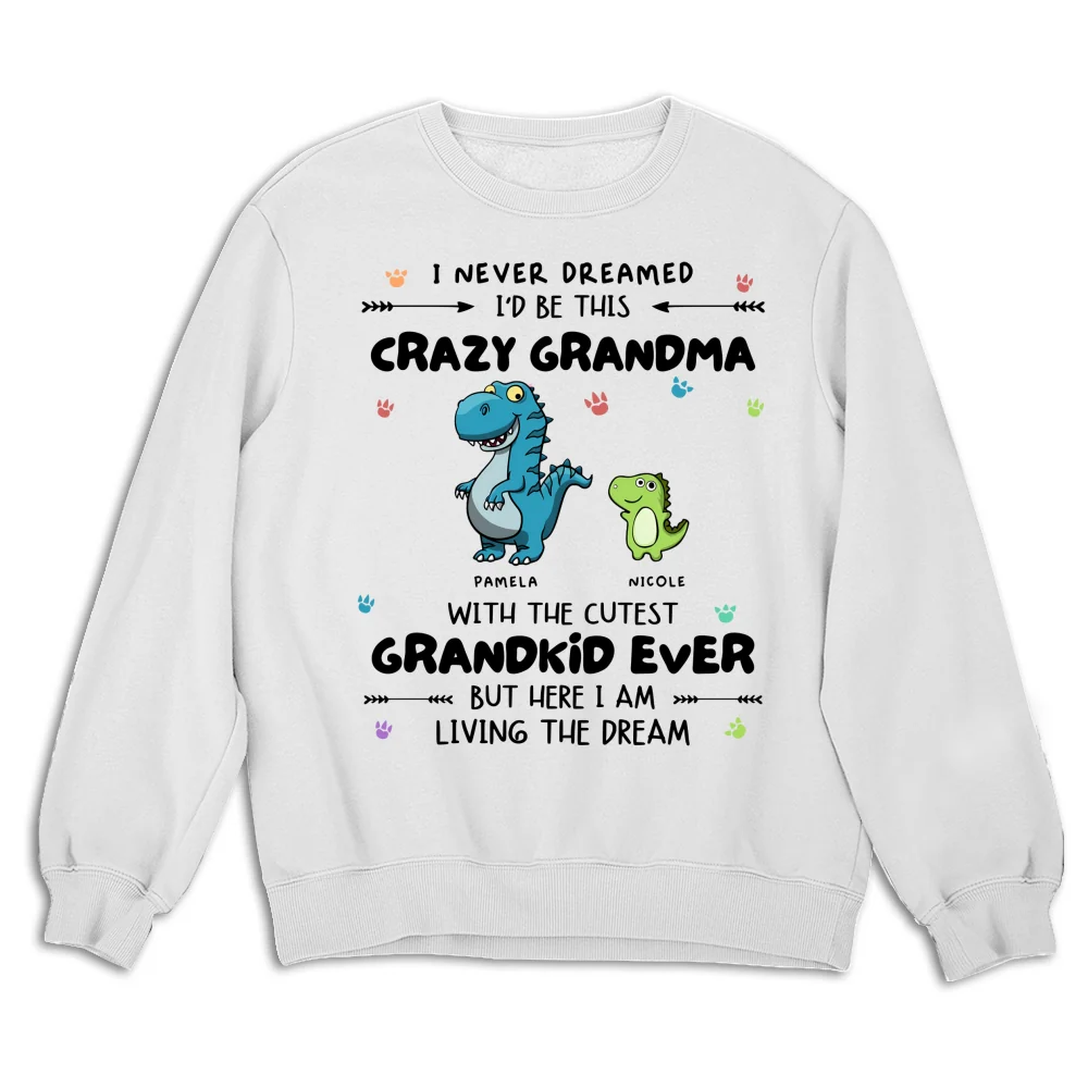 The Dream With My Grandkid - Personalized Custom Shirt - Image 13