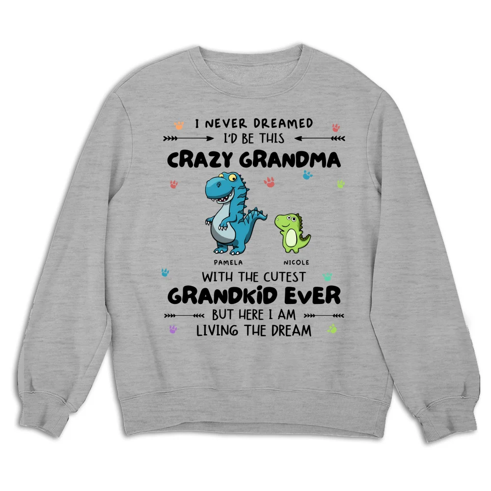 The Dream With My Grandkid - Personalized Custom Shirt - Image 14